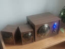 UKYK柏林之聲新款高端復(fù)古藍(lán)牙音箱木質(zhì)家用立體聲收音機重低音炮音響 紅木紋（支持藍(lán)牙 插卡 U盤） 曬單實拍圖
