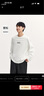 森馬（Semir）長袖T恤男重磅寬松打底上衣印花情侶裝秋季內(nèi)搭外穿101524101211 曬單實拍圖