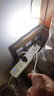 WAIORD威沃德迷你鑰匙扣手電筒edc小型便攜強光充電戶(hù)外維修工作探照燈 極光銀【頂配款】點(diǎn)煙+頂部破窗 曬單實(shí)拍圖