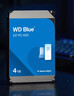 西部數據（WD）臺式機硬盤(pán) WD Blue 西數藍盤(pán) 4TB 5400轉 256MB SATA 3.5英寸CMR垂直技術(shù)DIY電腦存儲機械硬盤(pán) 曬單實(shí)拍圖