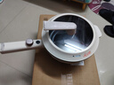 美的（Midea）電炒鍋 電火鍋 電蒸鍋 電煮鍋宿舍泡面家用多用途多功能 不沾炒菜鍋3.5L電熱鍋 HCG2571 帶蒸架 曬單實(shí)拍圖