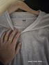 優(yōu)衣庫男裝女裝柔軟圓領(lǐng)T恤/休閑長袖上衣25秋冬新款479783 31 米色 M /170/92A 曬單實(shí)拍圖