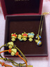 謝瑞麟（TSL）黃金轉(zhuǎn)運(yùn)珠SNOOPY聯(lián)名銅錢(qián)足金串珠配手繩X5336-X5337 X5336 曬單實(shí)拍圖