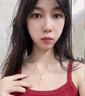 伊燦劉亦菲同款方塊吊墜項鏈女輕奢小眾高級感鎖骨鏈2025新款爆款頸鏈 劉亦菲同款方塊吊墜項鏈【金色】 曬單實拍圖