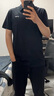 李寧翻領(lǐng)polo衫男士短袖衣服春夏新款夏季純棉休閑透氣半袖t恤男T 曬單實拍圖