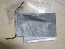 手機保護套絨布袋小物件收納袋便攜袋束口化妝刷充電寶保護套絨布袋子 絨布款收納袋【灰色】 【大號】210*120mm 曬單實(shí)拍圖