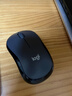 羅技（Logitech）M220 輕音鼠標(biāo) 無(wú)線鼠標(biāo) 辦公鼠標(biāo) 對(duì)稱鼠標(biāo) 帶無(wú)線微型接收器 灰黑色 曬單實(shí)拍圖