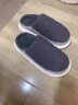 DFBK德國棉拖鞋男士大碼防水厚軟底防滑冬季保暖加絨外穿室內居家 深灰【布 防風(fēng)防水更保暖】 40-41 適合39-40 曬單實(shí)拍圖