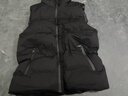羽絨棉馬甲男潮流戰術(shù)背心冬季無(wú)袖棉服輕薄防風(fēng)保暖內膽坎肩外套 【清倉重磅升級加厚】黑色 XL 建議體重120-135斤可穿 曬單實(shí)拍圖