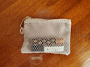 無(wú)印良品（MUJI）再生聚酯纖維 雙拉鏈包收納袋 居家旅行數據線(xiàn)小收納包便攜零錢(qián)包 米色/S/長(cháng)13.5*寬10cm 曬單實(shí)拍圖