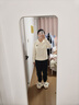 茵曼萌寵刺繡針織毛衣2025秋女裝新款甜美娃娃領(lǐng)上衣 花杏色 L 曬單實(shí)拍圖