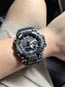 卡西歐手表男G-SHOCK大泥王太陽(yáng)能6局電波表登山戶(hù)外運動(dòng)表男士腕表 GWG-B1000-1A 三代大泥王酷黑 曬單實(shí)拍圖