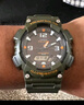 卡西歐（CASIO）手表AQ-S810W 太陽(yáng)能雙顯運動(dòng)防水夜光初高學(xué)生考試表 新年禮物 AQ-S810W-8AVDF 曬單實(shí)拍圖