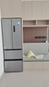 美的（Midea）417法式多門(mén)四開(kāi)門(mén)嵌入式60CM超薄一級雙變頻智能家用電冰箱MR-417WFPE流蘇銀國家補貼20% 曬單實(shí)拍圖