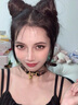 芯奢黑色真皮項圈女Puppy圓環(huán)T型k9情侶s牽引繩m狗鏈choker頸帶鏈子 黑色T字真皮項圈+牽引鏈 曬單實(shí)拍圖