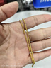 周大福麻花鏈 足金黃金素鏈項鏈(工費460)40cm 約8g EOF1128 曬單實(shí)拍圖