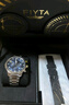 飛亞達（FIYTA）男士手表男 馬赫系列飛鷹飛行元素石英運動(dòng)男表 生日禮物送男友 碧空藍 曬單實(shí)拍圖
