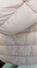 babylove嬰幼兒羽絨服輕薄羽絨外套冬季保暖連帽上衣三防寶寶百搭鴨絨服 米白色 80 cm 曬單實(shí)拍圖