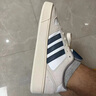 阿迪達(dá)斯 （adidas）官方網(wǎng)男鞋女鞋秋季25新款情侶運(yùn)動鞋潮流時尚耐磨休閑鞋低幫板鞋 白藍(lán)棕/「小鋸齒」 40 (245mm) 曬單實(shí)拍圖