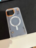 藍(lán)妮子 適用蘋果17/pro手機(jī)殼iphone16promax保護(hù)套磁吸充電 蘋果17promax手機(jī)殼17air全包防摔蘋果13/15 【灰色】M1橙色鏡頭框磁吸殼+彩色鏡頭膜 蘋果16ProMax 曬單實(shí)拍圖