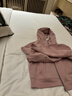 lululemon丨Scuba 女士超寬松款拉鏈連帽衫 LW3HTLS 煙熏粉 M /L 曬單實(shí)拍圖