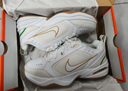 耐克（NIKE）官方男鞋 AIR MONARCH IV 時尚舒適運動鞋子休閑鞋老爹鞋 415445-103 41 曬單實拍圖