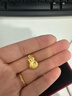 周六福（ZLF）      黃金吊墜福袋吊墜女款飾品代代平安 計價(jià) 足金 2.05g 曬單實(shí)拍圖