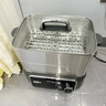 九陽(yáng)（Joyoung）電蒸鍋 18.5L大容量三層0涂層304不銹鋼可預約  家用多功能涮火鍋燉蒸煮一體電熱鍋多用途鍋GZ998 曬單實(shí)拍圖