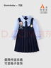 可英 GOWINBABY女童學(xué)院風(fēng)連衣裙2025秋季朱迪兔子警官衣服兒童jk套裝裙夏季裙子 藍色秋季套裝(發(fā)夾+白色襪子+領(lǐng) 120 （適合身高110cm-120cm） 曬單實(shí)拍圖