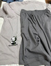 都市麗人睡衣男士睡衣夏季100%純棉短袖短褲安心全棉套頭家居服可外穿2XL 曬單實(shí)拍圖