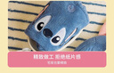 果殼（Gukoo）迪士尼聯(lián)名浴裙三件套女吸水浴衣浴袍發(fā)帶三角浴帽洗浴套裝 天藍系列（浴帽+浴裙） 均碼 F 曬單實(shí)拍圖