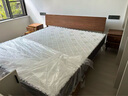 沐棠里床全實(shí)木床1.5*2米橡木單人床北歐小戶(hù)型主臥室雙人出租床1.8*2米 實(shí)木床+20cm彈簧床墊+床頭柜*2 1800mm*2000mm 曬單實(shí)拍圖
