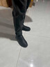 泰和源棉鞋男鞋冬季加絨保暖中年爸爸鞋高幫防水防滑加厚羊毛防寒老人鞋 黑色-保暖羊毛 76003 41 曬單實(shí)拍圖