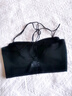 多情貓小胸升杯吊帶【2025四季聚攏款】抹胸防走光 黑色L  【36/80AB】 曬單實(shí)拍圖