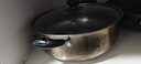 蒂洛克304不銹鋼加厚火鍋鍋家用涮火鍋盆鍋具大容量燃氣電磁爐專(zhuān)用湯鍋 【304不銹鋼】 30cm 正304不銹鋼 曬單實(shí)拍圖