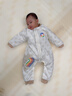 bebebus嬰兒睡袋春秋冬兒童恒溫分腿連體睡衣寶寶四季通用防踢被 暖寶寶夾棉秋冬款（建議室溫16-20℃） M【80碼 推薦身高80-90cm】 曬單實(shí)拍圖