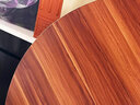 虞萌馨迪圓桌面板形桌面木板大桌面板桌面板茶幾面板小桌子板材吧臺面 直徑70cm圓形 板厚1.5cm柚木 曬單實(shí)拍圖