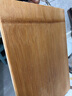 雙槍整竹切菜板砧板  加大加厚案板搟面板家用粘板占板40*28*1.8cm 曬單實(shí)拍圖
