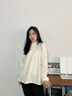 班尼路打底衫女裝秋冬季新款長(cháng)袖t恤女生德薄絨上衣服內搭保暖抗菌秋衣 杏色 -半高領(lǐng)【薄絨抗菌】 L 曬單實(shí)拍圖