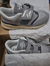 NEW BALANCEnb童鞋0-7歲小中男女兒童網(wǎng)面透氣舒適減震時(shí)尚休閑跑步運動(dòng)鞋997 灰色997RHA 30 （腳長(cháng)17.5cm） 曬單實(shí)拍圖