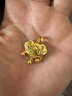 周大生黃金吊墜金鎖平安鎖錦鯉福字鎖鈴鐺吊墜成人項(xiàng)鏈情人節(jié)禮多退少補(bǔ) 約6.93g（不含項(xiàng)鏈） 曬單實(shí)拍圖