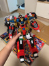 展高炫卡斗士3玩具正版變形機(jī)器人汽車機(jī)甲玩具男孩兒童禮物 【炫卡斗士3重裝赤魂王】新品4合體5形態(tài) 曬單實(shí)拍圖