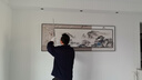 墨派 新中式客廳裝飾畫(huà)沙發(fā)背景墻壁畫(huà)現代簡(jiǎn)約大氣橫幅山水疊加畫(huà) 家和萬(wàn)事興 A款 大幅200*70+小幅160*50晶瓷 曬單實(shí)拍圖