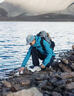 NASA MARVEL沖鋒衣男春秋季連帽夾克外套潮流情侶防風(fēng)防水登山服 間影藍 XL 曬單實(shí)拍圖