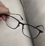 WAN XIN 新款 1.67超薄高清防藍光鏡片男可配度數送商務(wù)眼鏡框女Z 56118透明藍 超輕盈8.9克 配萬(wàn)新1.67MR-7超薄非球面鏡片 曬單實(shí)拍圖
