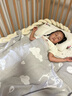 英氏（YEEHOO）嬰兒A類(lèi)毯子竹纖維寶寶夏季午睡蓋毯幼兒園空調薄被 【輕暖絨感】動(dòng)物森友 120cm*120cm 曬單實(shí)拍圖