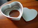 陽(yáng)極氧化鋁1.2mm厚8寸心形活底蛋糕盤(pán)愛(ài)心蛋糕烘焙模具烤盤(pán) 【XHP-83】8x3心形活底1.2mm加厚 曬單實(shí)拍圖