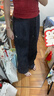 浪莎藏青色工裝褲女秋季2025新款寬松高腰直筒顯瘦休閑美式速干闊腿褲 曬單實(shí)拍圖