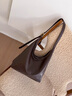 CALWAN KEODH托特包包女包春夏單肩包大容量腋下大包生日禮物送女友老婆 【咖啡色】輕奢時(shí)尚百搭簡(jiǎn)約通勤 曬單實(shí)拍圖