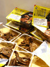 周黑鴨 鎖鮮4盒裝 鴨脖135g*2鎖骨150g鴨翅125g 即食鹵味  曬單實(shí)拍圖
